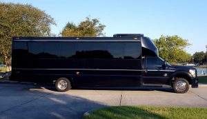 Luxe 28 Passenger Party Bus New Orleans Limousine Services