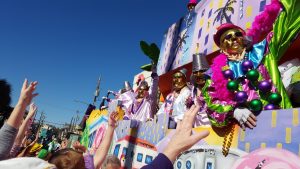 Best rated New Orleans Mardi Gras transportation car service and limo service. Get to the parade in style on a luxury party bus  or sprinter limo of your choice.